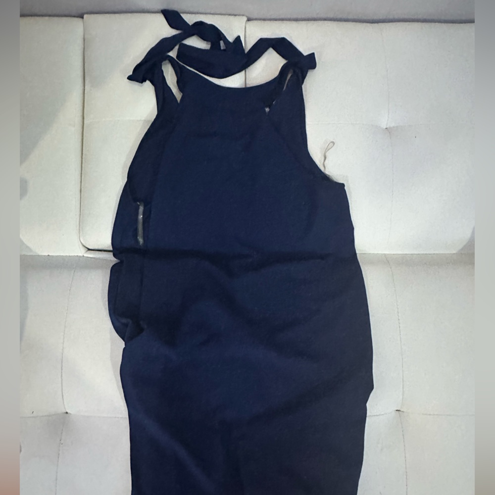 Blue dress